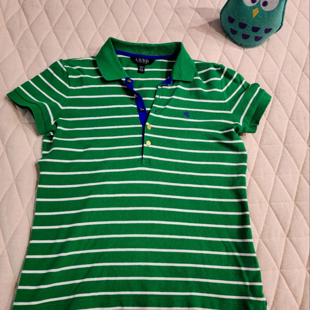 Ralph Lauren collared button shirt Petite small
